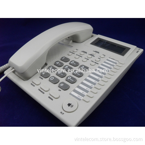 Analog caller ID phone